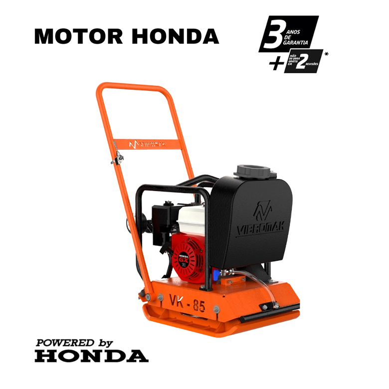 Placa Vibratória Unidirecional