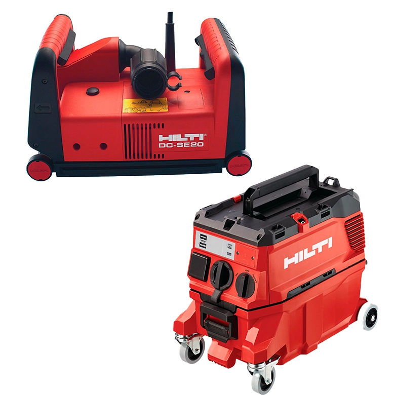 Canaletadeira de Parede c/ Aspirador HILTI DC-SE 20